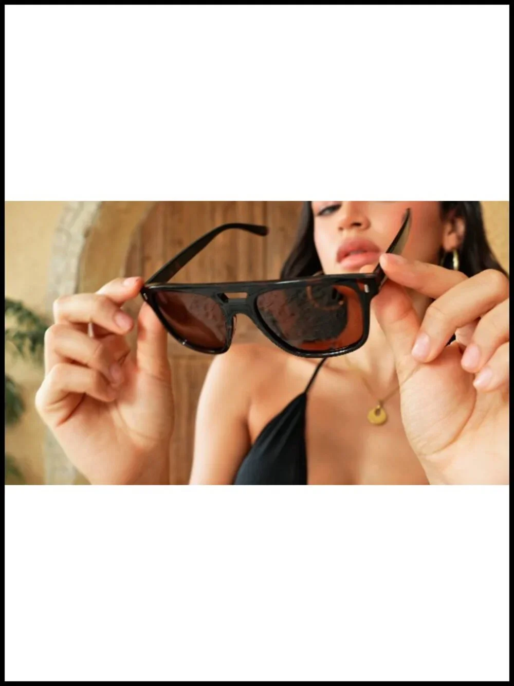 Classic Aviator Sunglasses Retro Polarized UV Protection for Outdoor Use
